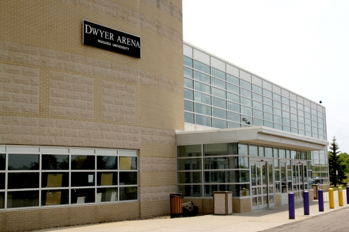 Front of Dwyer Arena