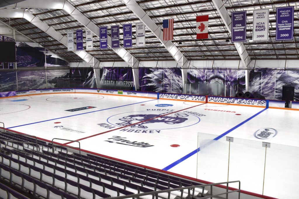 Ice Rink inside the Dwyer Arena